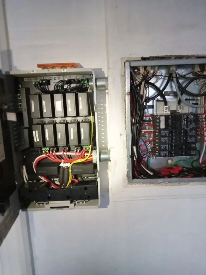 Electrical panel upgrade completed for Commercial Electrician Services in Countryside
